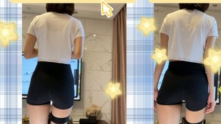 【Misamisa】Fake buttocks pad evaluation? Then...try it out with a fitness ring adventure