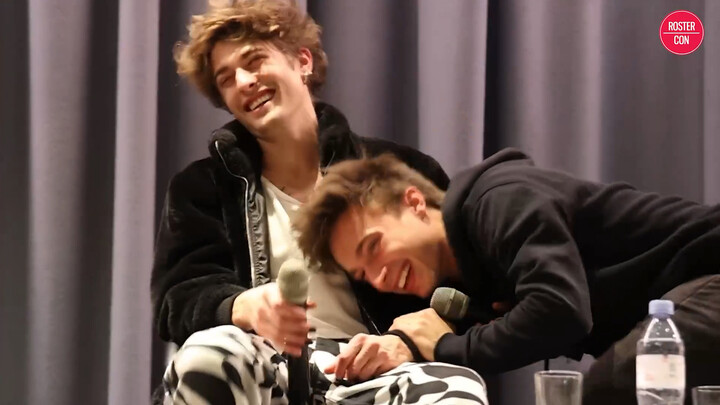 لأن أكسل كان متعبًا لدرجة أنه كاد لا يستطيع الكلام بوضوح، ضحك ماكسانس لمدة دقيقة كاملة 🤣 #ماكسانس دا