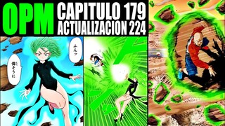 TATSUMAKI SE INTERPONE ENTRE FUBUKI Y SAITAMA - OPM CAP 179 - 224 MANGA COLOR