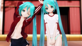 MMD Viva Happy-Api Miku-chan