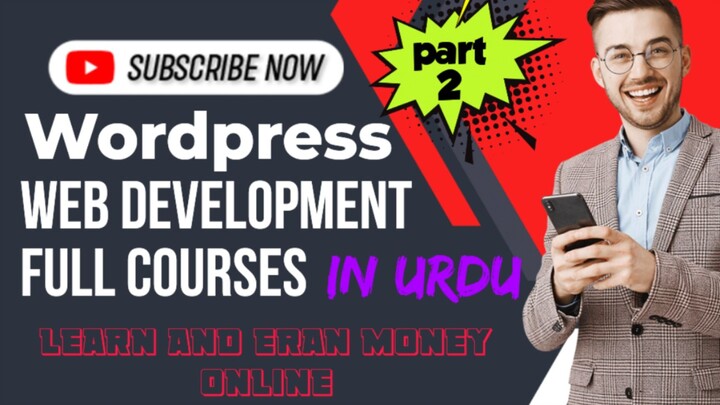 WordPress website development course part2