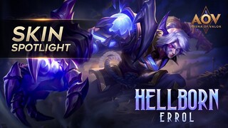 Errol Hellborn - Skin Spotlight - Garena AOV (Arena of Valor)