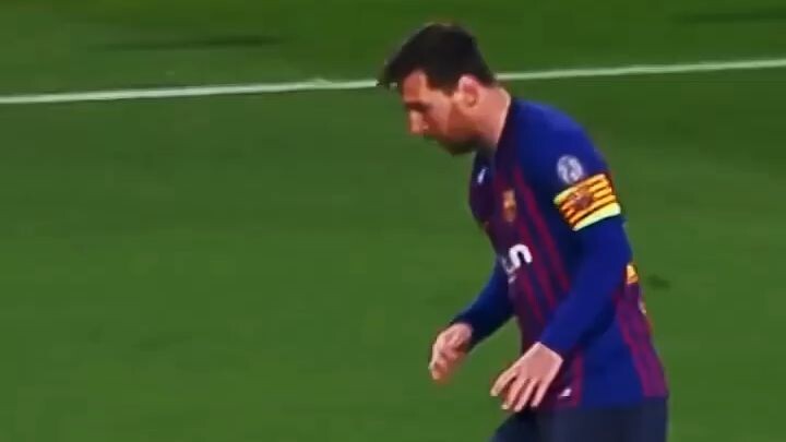 Messi didn’t look at the goal once