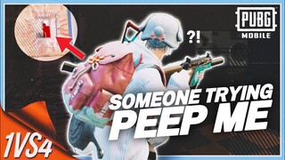 [1vs4] Voyeur Player 😨 PUBG MOBILE