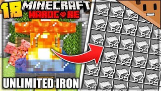 UNLIMITED IRON in Minecraft Hardcore! (#18)