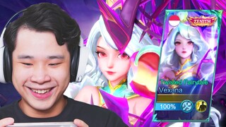 Review Skin Terbaru Vexana Zenith Rp1,000,000 (Mobile Legends)