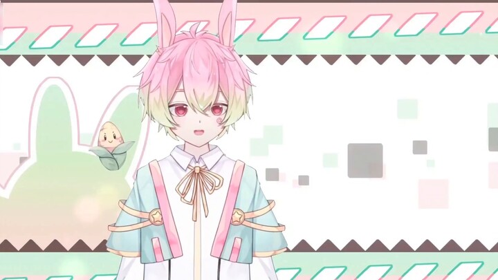 [Self-introduction] Shh, I am a cute little boy transformed from a bunny doll. Do you want to sleep 