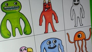 DRAWING CHARACTERS IN GARTEN OF BANBAN Full Game Play