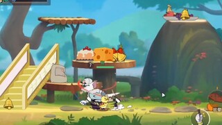 Tom and Jerry Mobile Game: Backhand is to lock Kubo in seconds