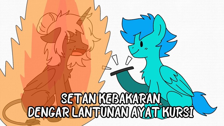 SETAN KEBAKAR AWOAKWOAKA (animasi gabut AUTHOR)