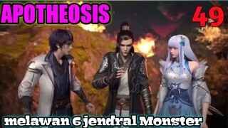 Alur Cerita Apotheosis S1 Part 49 : Melawan 6 Jendral Monster