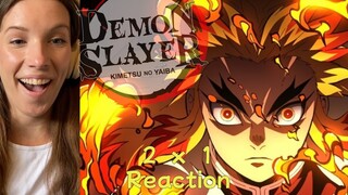 Demon Slayer - Reaction - S2E1 - Flame Hashira Kyojuro Rengoku