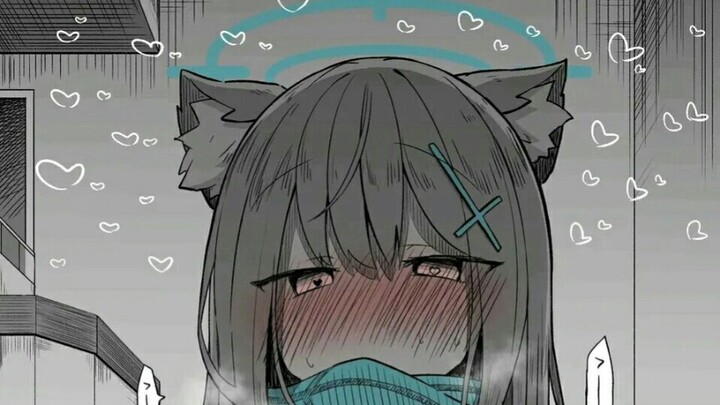 [Alice Gear Abyss] Shiro-chan is just warming Sensei’s hands.