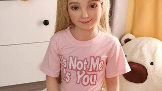 Búp bê nước ngoài nhỏ thật # mở hộp