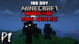 MÌNH SINH TỒN 100 NGÀY TRONG MINECRAFT ZOMBIE APOCALYPSE SIÊU KHÓ !! (PHẦN 1)