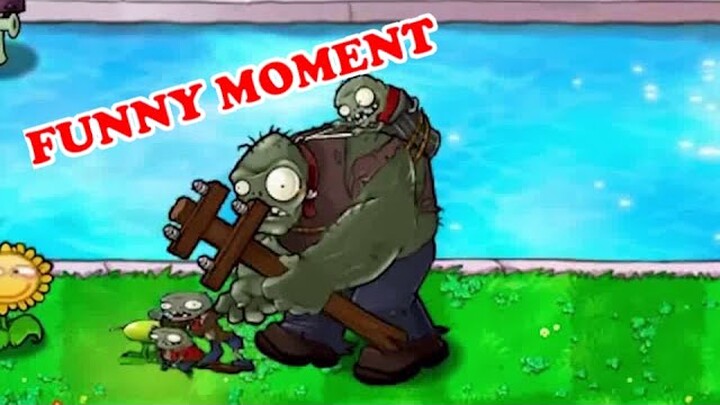 when a zombie is locked outside the door? PVZ Funny moments | Plot reversal part 2