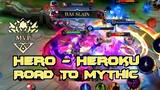 Road To Mythic Dengan Hero - Hero Ini⁉️🤔