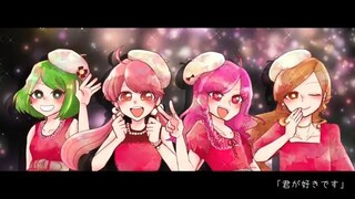 タンポポ『恋をしちゃいました！』を女子4人で歌ってみた