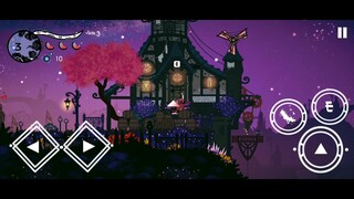 Miwa: The Sacred Fox (by Baki Studio) - free offline platform game for Android - gameplay.
