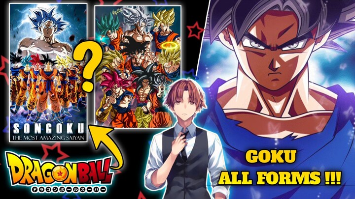 Every Powerful Form Of Goku!!! | Explained In Hindi | Dragon Ball Anime 🌟 |