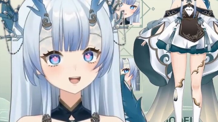 [người mẫu đại chúng live2d] Bạn có muốn một cô gái rồng có thể véo không?