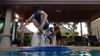 เอาตัวรอด 24 ชั่วโมงในสระว่ายน้ำ ep 3