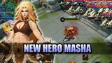 MASHA NEW HERO IN MOBILE LEGENDS - TOO MUCH DAMAGE?