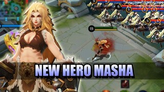 MASHA NEW HERO IN MOBILE LEGENDS - TOO MUCH DAMAGE?