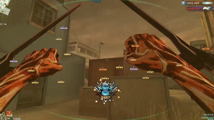 Satu orang melawan dua puluh hingga tiga puluh orang