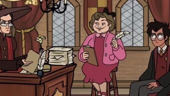 [HP Animation] Harry's Career Guidance | Professor McGonagall's domineering response to Umbridge | P