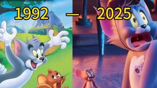 6分钟带你看猫和老鼠大电影 1992—2025 感谢汤姆与杰瑞陪伴我们成长