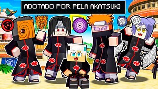 FUI ADOTADO pela AKATSUKI no MINECRAFT!