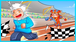 BALAPAN LARI MELAWAN ORANG TERCEPAT DI DUNIA ROBLOX!