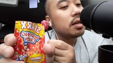 ASMR Cherry Lollipop & Strawberry Popping Candy 🍭✨ Mouth Sounds & Licking 🍭✨
