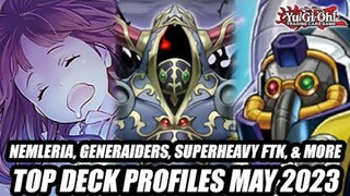 Nemleria, Generaiders, Superheavy FTK, & More! Yu-Gi-Oh! Top Deck Profiles May 2023