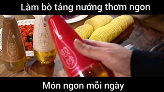 Làm bò tảng nướng thơm ngon