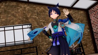 这婆娘又在我身上装了什么！（MMD/流浪者狐狸/雷电将军）