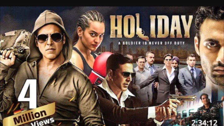 Holiday - A Soldier is Never Off Duty - Action Thriller Hindi Movie | Akshay Kumar & Sonakshi Sinha