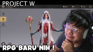 RPG BARU DI PLAYSTORE INDONESIA ! Project W - Mobile Gameplay