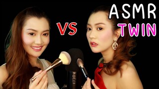 ASMR ไทย ฝาแฝด พี่น้ำชา น้องน้ำหวาน ASMR Twin Girls Ear Cleaning, Mouth Sounds & Kisses