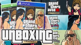 Grand Theft Auto The Trilogy: The Definitive Edition (PS4/Xbox) Unboxing