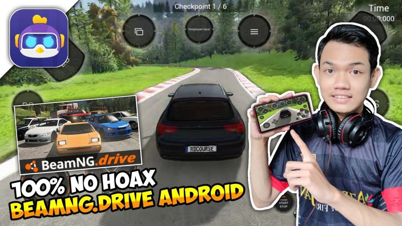 Main BeamNG.drive di HP Android | Cloud Gaming Chikii - Bstation