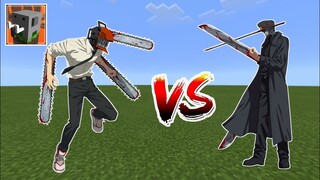 CHAINSAW MAN vs KATANA MAN in Craftsman: Building Craft