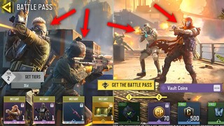 Season 5 Confirm All Battle pass Characters + Battle pass Weapons +Vault Battle pass Codm Leaks 2024
