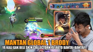 MASA GLOBAL 1 BRODY SEASON LALU GA BELI SKIN COLLECTORNYA!! PESTA KILL LANGSUNG COK