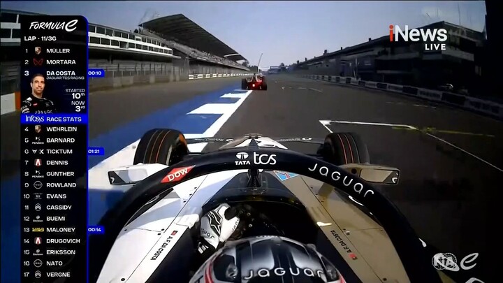 Formula E Season 12 Race 2 : Mexico E-Prix 2026 Lap 11-38 Semifinal • [ iNews HD ] • [ 12/01/2026 ]