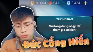 Khi bạn có quân huy mà gà rán không cho chơi