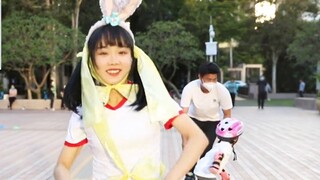 【Yiyijiang】Tas plastik ramah lingkungan Putri Kelinci Giok menari