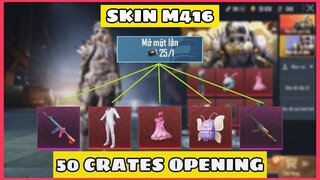 TÍCH 50 VÉ QUAY FREE TRONG 2 THÁNG NHỜ KHÁ GẮT QUAY HÒM KIẾM SKIN M416 VÀ CÁI KẾT || PUBG MOBILE