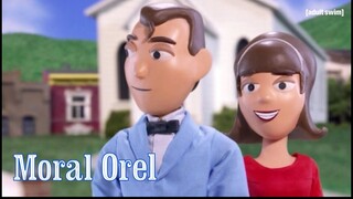 Clay and Bloberta Meet | Moral Orel | adult swim